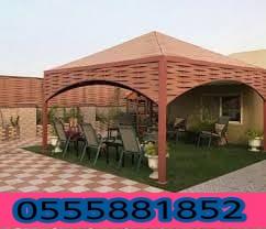 مميزات تركيب مظلات الحدائق الخشبية
