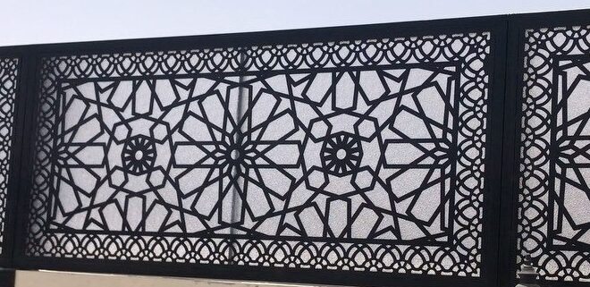 سواتر حديد / تركيب واسعار السواتر الحديد