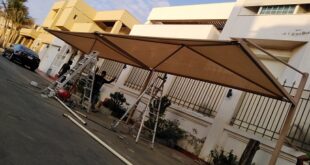 تركيب مظلات السيارات