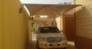 تركيب مظلات سيارات PVC في جدة